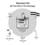 Automatic Cat Water Fountain With Filter