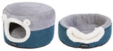 Cat bed with cushion