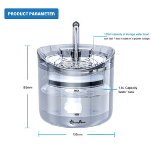 Automatic Cat Water Fountain With Filter
