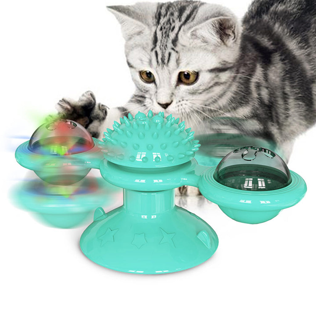 Windmill Cat Toy With Catnip