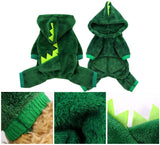Dinosaur Hoodies For Cat Dog