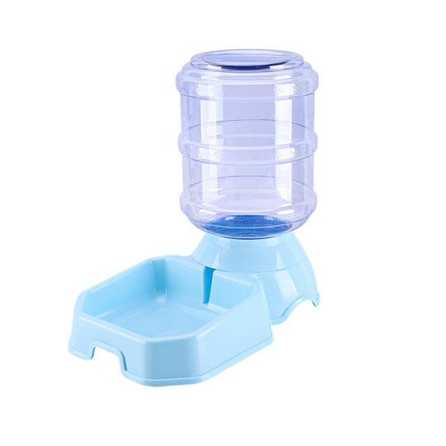 Automatic Dog Cat Food Feeder Water Dispenser