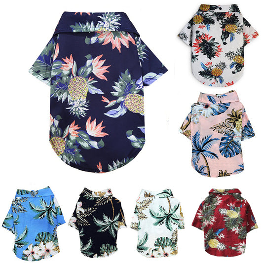 Hawaiian Style Printed Shirt