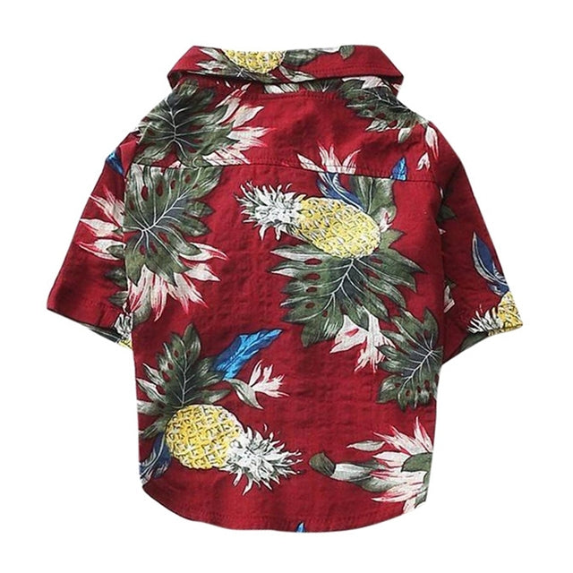 Hawaiian Style Printed Shirt