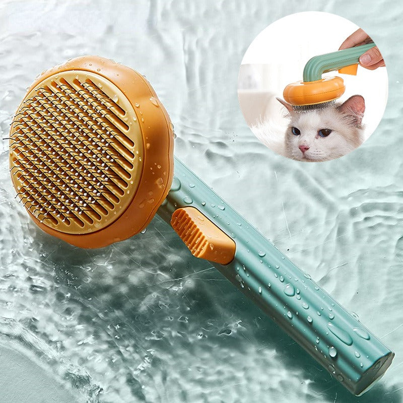 Pumpkin Pet Grooming Brush